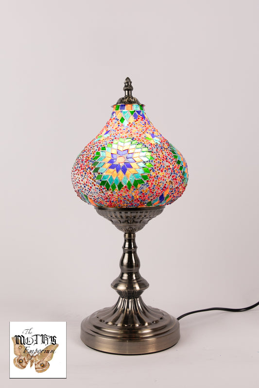 Bulb Moroccan Table Lamp (Green Star)