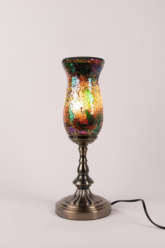 Flower Mosaic Table Lamp (Earth)