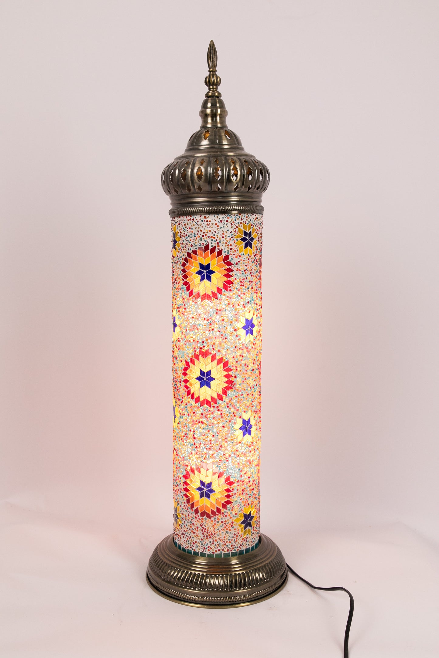 Medium Moroccan Table Lamp (5 Colours)