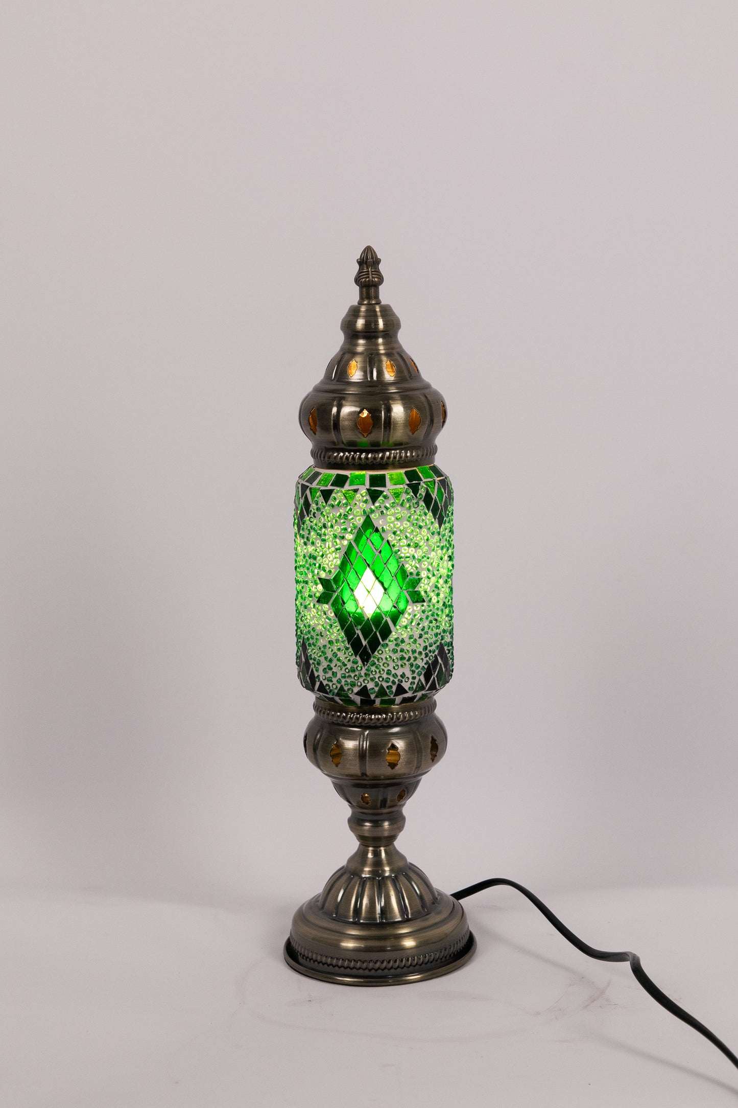 Moroccan Lantern Table Lamp (16 Colours)